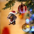 thumbnail image 4 of Para Cachorro Perro Adorno Dibujos Animados Mochila Acrílica Navidad Interior Del Coche, 4 of 5