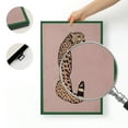 thumbnail image 6 of WFSposter Trendy Wild Animal Canvas Wall Art Vintage Cheetah Posters Maximalist Leopard Prints Painting Animal Wall Art Boho Wall Decor For Home Bedroom Dorm Wall Decor 24X20in Unframed, 6 of 7