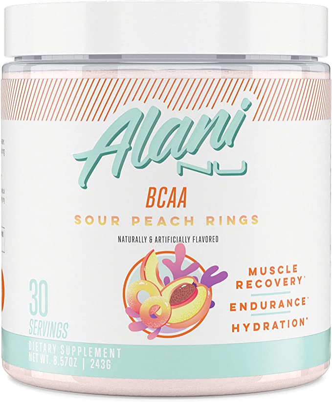 Alani Nu BCAA Branched Chain Essential Amino Acids, Muscle Recovery Vitamins for PostWorkout