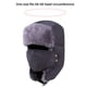 thumbnail image 5 of Gorro de trampero, gorros de invierno para hombre, gorro de caza, gorro de esquí, gorros con orejeras, gorros resistentes al viento, color azul, 5 of 6