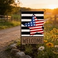thumbnail image 5 of Cheapark 17.7x11.8in Independence Day Double Sided Garden Flag Patriotic American Flag Banner for Outdoor Yard Porch Patio Home Holiday Decor, 5 of 6