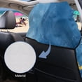 thumbnail image 6 of Xixirimido Blue Marble Sea Turtle Car Seat Cover Towel Sweatproof Gym Seat Protector with Non-Slip Backing Universal Fit Front Seat Mat for Sports, Beach, Swimming, 6 of 8