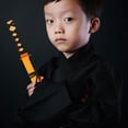 thumbnail image 2 of 3 piezas de katana de madera, espada samurái de madera, accesorio de cosplay, espada japonesa, juguete para niños, 2 of 8