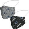 Adult Fanatics Branded Dallas Cowboys Camo Face Covering 2-Pack