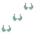 thumbnail image 1 of Pendientes colgantes vintage de verano Sonducket joyería portátil para novias Verde claro, 1 of 6