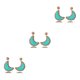 thumbnail image 1 of Pendientes colgantes vintage de verano Sonducket joyería portátil para novias Verde claro, 1 of 6