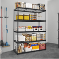 thumbnail image 2 of 5-Tier Heavy Duty Garage Storage Shelving Unit, 2500 LBS Capacity Adjustable Metal Industrial Rack, 2 of 77