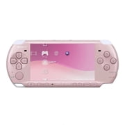 Restored PlayStation Portable PSP 3000 Gaming Console, Blossom Pink with 32MB Data Storage