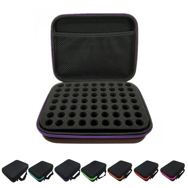 63 Grid 1-3ML Essence Bottle Storage storage case Bag Portable Essential Oil Pouch Zipper Case Air Humidifier Tote Bag