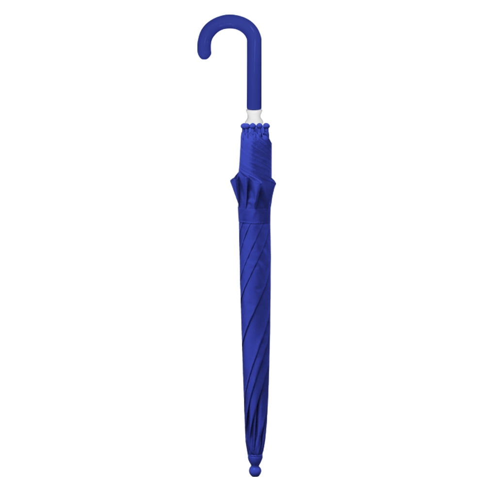 The Weather Station Children's Stick Umbrella with Curved Handle