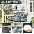 thumbnail image 2 of Replacement Cushions for Outdoor Swing, Swing Replacement Cushions Thicken 4" with Backrest, Waterproof Bench Cushions for Patio Furniture Porch Swing Cushions (Summer Freshness), 2 of 6