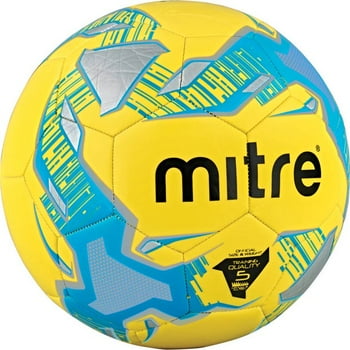 Mitre Impel Soccer Ball, Yellow, Size 5
