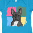 thumbnail image 4 of Inktastic Blue French Bull Dog Boys or Girls Baby Bodysuit, 4 of 5