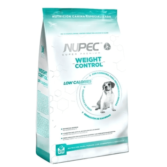 Croquetas Nupec Weight Control Razas Grandes 15 Kg