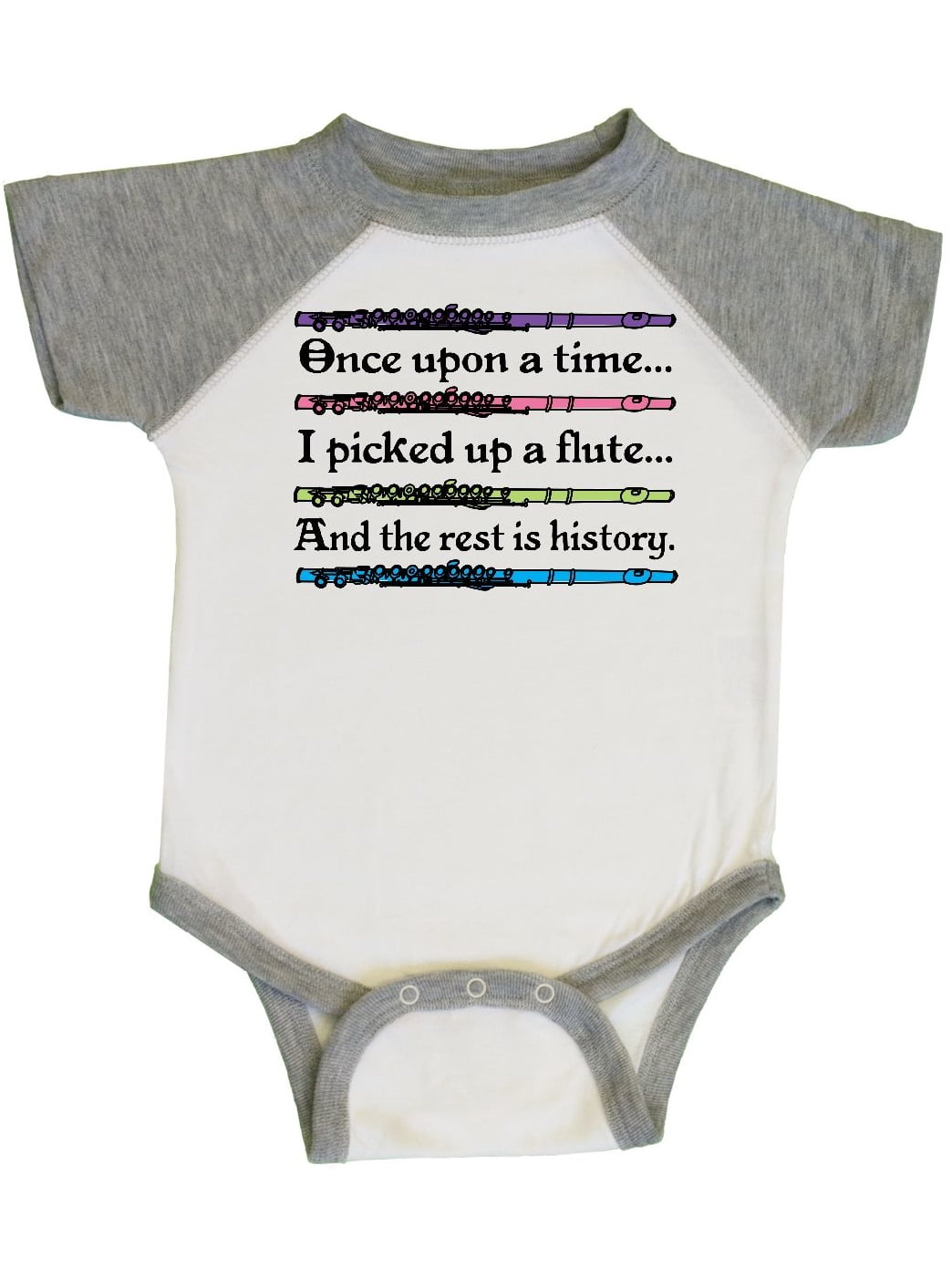 inktastic Flute Music Gift Flutist Band Infant Creeper