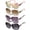 Pink/Champagne/Purple/Black, variant on 4 Pairs Women Polarized Sunglasses, Oversized UV 400 Protection Sun Glasses with 4 Colors, Fashion Ladies Sunglasses Trendy with Shiny Rhinestone, Large Sunglasses for Driving Cycling Golf