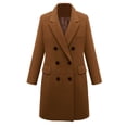 thumbnail image 2 of Vedolay Women Winter Parka Coat Solid Business Winter Coat Fall Coat Jacket Coat C,S, 2 of 4