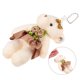 thumbnail image 3 of 6 uds pequeños osos de peluche con cadenas colgantes muñecos de osos de peluche para llavero de ramo DIY, 3 of 5