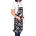 thumbnail image 3 of Cergrey 5 Patterns Womens Mens Practical Kitchen Restaurant Chef Cooking Aprons Dress With Pockets, Kitchen Aprons, Apron, 3 of 4
