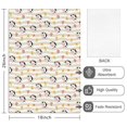 thumbnail image 2 of 4 Pcs Cow and Flower Beige Pattern Funny Kitchen Towels, Microfiber Dish Towels, Kitchen Tea Towels Set 18" X 26", 2 of 6