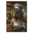 thumbnail image 3 of Funny Dog Kitchen Wall Art - Dining Room Wall Decor - Neapolitan Mastiff Cooking Food Canvas Prints for Farmhouse Kitchen Decor, Modern Restaurant Painting Artwork, 3 of 6