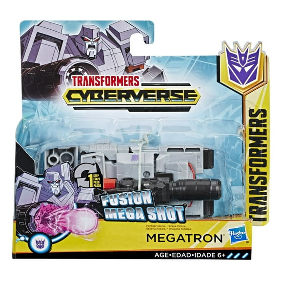 Transformers Cyberverse Action Attackers - Figurine Megatron à conversion 1 étape