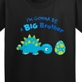 thumbnail image 4 of Inktastic Happy Dinosaur Future Big Brother Youth T-Shirt, 4 of 5