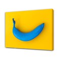 thumbnail image 1 of Póster de lienzo de plátano azul, decoración de dormitorio, paisaje deportivo, decoración de oficina, regalo, estilo marco, 12 x 18 pulgadas (30 x 45 cm), 1 of 8
