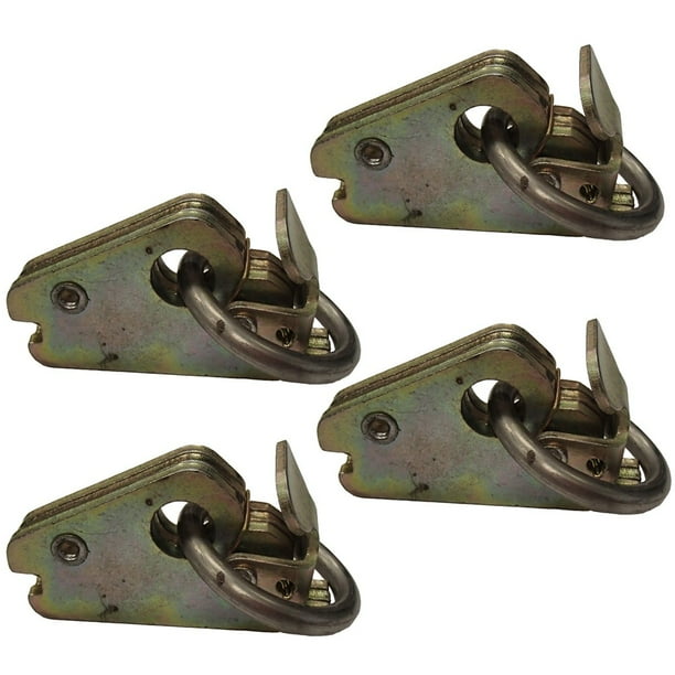 (4) etrack round tie down rings for trailer semi truck cargo Walmart
