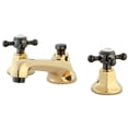 thumbnail image 5 of Kingston Brass Water Onyx 8 in. Widespread Bathroom Faucet Black Stainless Steel Stainless Steel Finish, 5 of 5