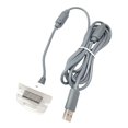 thumbnail image 1 of Cable de carga USB de repuesto para adaptador de fuente de alimentación para Nintendo 360 Slim gris, 1 of 3