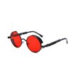 thumbnail image 1 of Gafas de sol de hip-hop callejero europeo y americano Gafas de parabrisas distintivas con espejo cruzado Gafas de sol de la serie Retro Punk para hombres y mujeres, 1 of 6