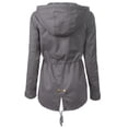 thumbnail image 7 of MixMatchy Women's Casual Lightweight Military Safari Anorak Utility Jacket, 7 of 7