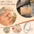 thumbnail image 2 of Anneaux de Doigts Anneau Spirale Réglable pour Femmes pour Anxiété Anneaux en Spirale, 2 of 8