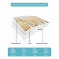 thumbnail image 5 of Abstract Gold Twin Size Down Alternative Comforter, Lightweight Comforter Quilt Bedding Set with Pillow Shams Modern Minimalist Art White Gray Ripple All Seasons Bed Comforter Duvet Insert 68"x86", 5 of 7