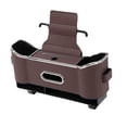 thumbnail image 1 of S SERENABLE Back Seat Storage Box,Backseat Organizer Storage Box,with Partition Design,Hanging Headrest Backseat Organizer,for Truck Brown, 1 of 9