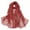 Red, variant on Weikingp Scarf for Women Fashion Women Small Floral Printing Long Soft Wrap Scarf Ladies Shawl Scarves Neck Scarf Warm Scarf (Clearance) Coffee Chiffon