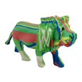 thumbnail image 2 of Stoneage Arts Handmade Recycled Flip Flop Rubber Lion Statue (Kenya), 2 of 2