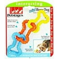 thumbnail image 4 of Petstages Mini Bone Tug Fetch Dog Toy for Gentle Chewers with Nubs, Multicolor, 6.25", 4 of 5