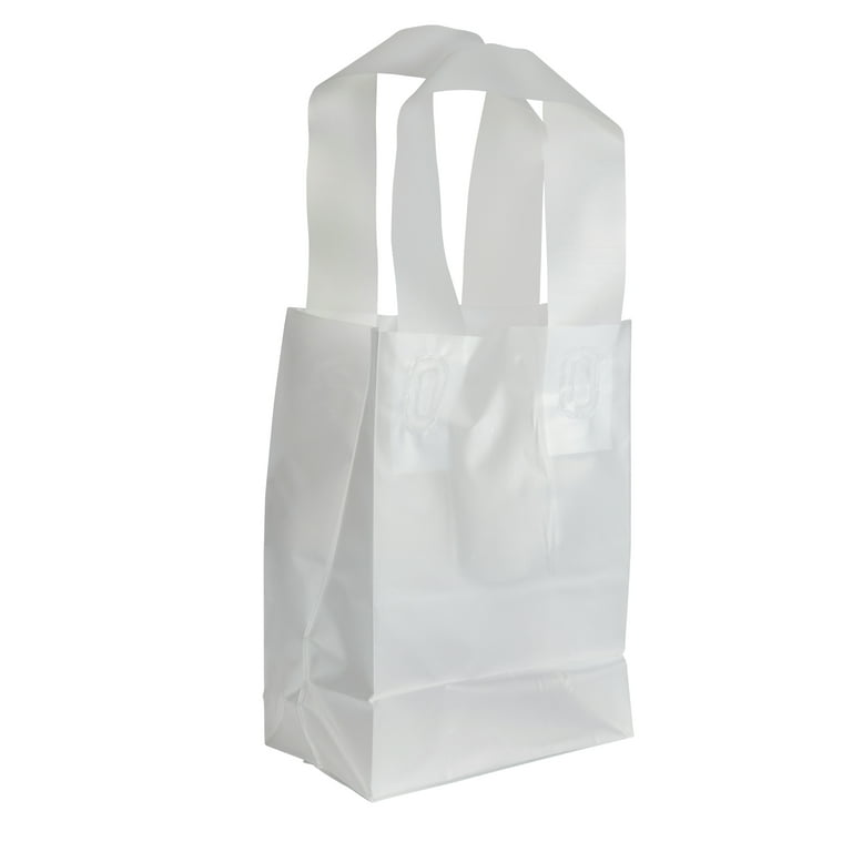 Frosted Bags Uline Merchandise Bags SSWBasics Small Clear Frosted