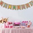 thumbnail image 2 of Estos Impresionantes Papeles Decorativos de Papel Glam Reutilizables Pueden Darle a Tu Día de Graduación Colcomx Graduación Bunting Banner, 2 of 8