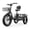 C16-Grey, variant on Electric bicycle for adults , three wheels electric bicycle, 48V20.8 Ah large removable battery ,20inch bike with basket ,bicycle for comment beach man womens all terrain , one year warrenty C16