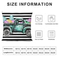 thumbnail image 6 of Awypu Easter Throw Pillow Covers Truck with Easter Eggs Pillow Covers Throw Cushion Case Farmhouse Living Room Bedroom Couch Sofa Decor for Spring Easter,2 Pcs, 6 of 6
