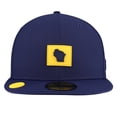 thumbnail image 2 of Men's New Era  Navy Milwaukee Brewers 2026 Clubhouse Alternate 59FIFTY Fitted Hat, 2 of 4