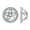 Sterling Silver, variant on FINE JEWELRY 10K White Gold Diamond Earring Jackets(1/5 cttw, I2-I3 Clarity, I-J Color)