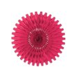 thumbnail image 2 of Club Pack of 12 Cerise Tissue Fan Hanging Decorations 25", 2 of 2