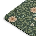 thumbnail image 2 of Green and Pink Flowers Mouse Pad 9.2"x8" – Floral Pattern Design, Non-Slip Rubber Base, Elegant Office Desk Accessory, 2 of 6