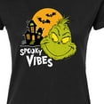 thumbnail image 3 of The Grinch - Grinch Spooky Vibes - Juniors Fitted Graphic T-Shirt, 3 of 5