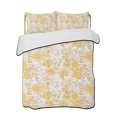 thumbnail image 2 of Yellow Flowers Twin Size Down Alternative Comforter, Lightweight Comforter Quilt Bedding Set with Pillow Shams Watercolor Summer Botanical Floral All Seasons Bed Comforter Duvet Insert 68"x86", 2 of 7