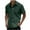 Army Green, variant on Ashirexll Mens Button up Shirts Short Sleeve, Big and Tall Shirts for Men, Casual and Formal Solid Color Button Shirts Short Sleeve Turndown Collar Tops